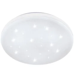 LED-Deckenlampe Frania-S m. Kristalleffekt Ø 43cm