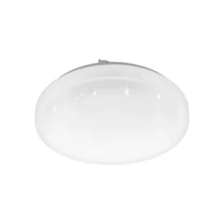 LED-Deckenlampe Frania-S m. Kristalleffekt Ø28cm