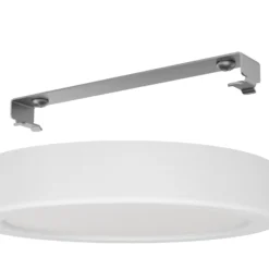 LED-Deckenlampe Fueva 5 IP44 3000K weiß Ø16cm