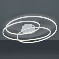 LED-Deckenlampe Gale, 80 cm, weiß matt