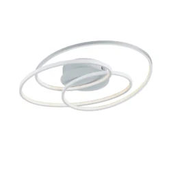 LED-Deckenlampe Gale, 60 cm, weiß matt
