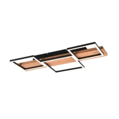 LED-Deckenlampe Harper mit drei Quadraten