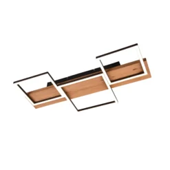 LED-Deckenlampe Harper mit drei Quadraten