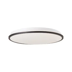 LED-Deckenlampe Heida, Ø 49 cm, schwarz, CCT, RGB, Metall