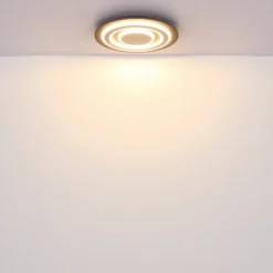 LED-Deckenlampe Jayden, Ø 48 cm, anthrazit/grau, Metall