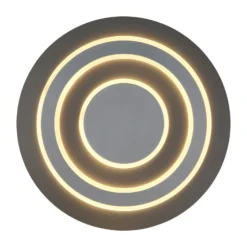 LED-Deckenlampe Jayden, Ø 48 cm, anthrazit/grau, Metall
