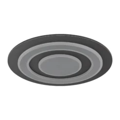 LED-Deckenlampe Jayden, Ø 48 cm, anthrazit/grau, Metall