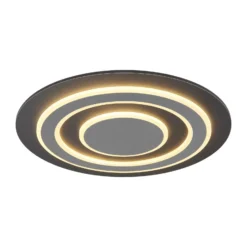 LED-Deckenlampe Jayden, Ø 48 cm, anthrazit/grau, Metall