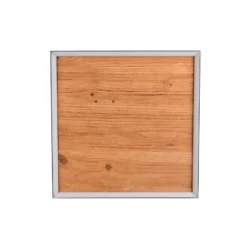 LED-Deckenlampe Kalea, Länge 45 cm, holzfarben, Holz