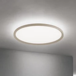 LED-Deckenlampe Kant, Ø 60 cm khaki, CCT Metall/Kunststoff