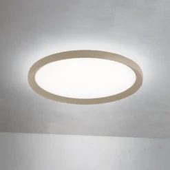 LED-Deckenlampe Kant, Ø 40 cm khaki, CCT Metall/Kunststoff