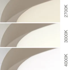 LED-Deckenlampe Kant, Ø 40 cm khaki, CCT Metall/Kunststoff