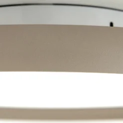 LED-Deckenlampe Kant, Ø 40 cm khaki, CCT Metall/Kunststoff