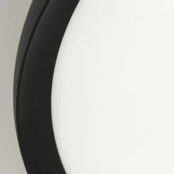 LED-Deckenlampe Kant, Ø 80 cm schwarz, CCT Metall/Kunststoff