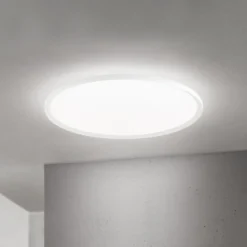 LED-Deckenlampe Kant, Ø 80 cm, weiß, CCT, Metall/Kunststoff