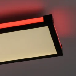 LED-Deckenlampe Mario 100x25cm, dimmbar, RGBW