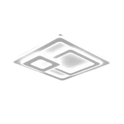 LED-Deckenlampe Mita mit Fernbedienung, CCT, eckig