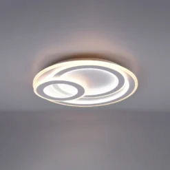 LED-Deckenlampe Mita mit Fernbedienung, CCT, rund