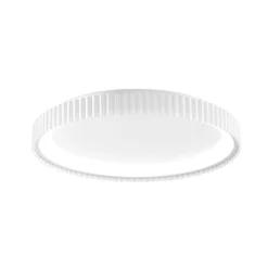 LED-Deckenlampe Niike, weiß, Ø 50 cm, Metall, CCT