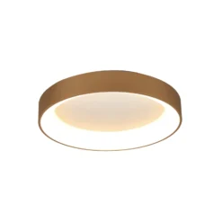 LED-Deckenlampe Niseko II CCT Fernbedienung Ø38cm goldfarben