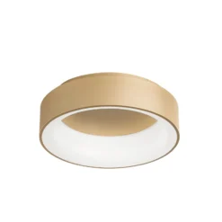 LED-Deckenlampe Noah, goldfarben, Ø 45 cm, Metall, CCT