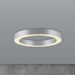 LED-Deckenlampe PURE Lines, Ø 35 cm, silberfarben, CCT