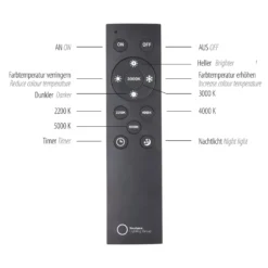 LED-Deckenlampe PURE Lines, Ø 35 cm, silberfarben, CCT
