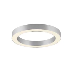 LED-Deckenlampe PURE Lines, Ø 35 cm, silberfarben, CCT