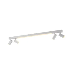 LED-Deckenlampe PURE Lines, 120 cm, weiß, CCT, Fernbedienung