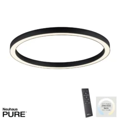 LED-Deckenlampe PURE Lines Round, Ø 70 cm, graphite, CCT