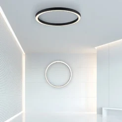 LED-Deckenlampe PURE Lines Round, Ø 70 cm, graphite, CCT