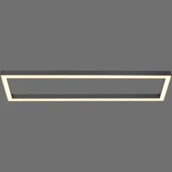 LED-Deckenlampe PURE Lines Square, 110 cm, graphite, Remote