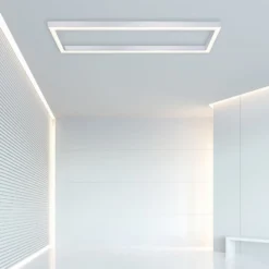 LED-Deckenlampe PURE Lines Square, diamond, 110 cm, CCT