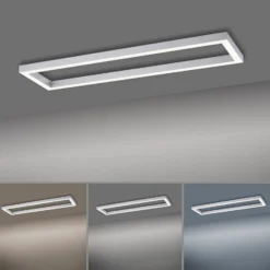 LED-Deckenlampe PURE Lines Square, diamond, 110 cm, CCT