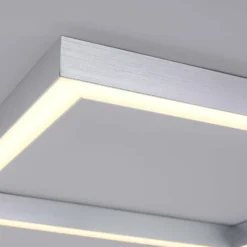LED-Deckenlampe PURE Lines Square, diamond, 55 cm, CCT