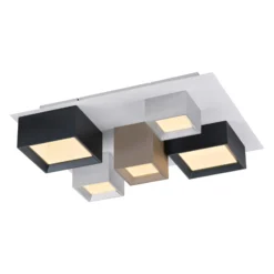 LED-Deckenlampe PURE Manhatten, multicolor, 5-flg., CCT