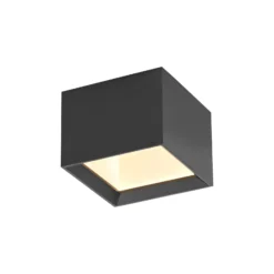 LED-Deckenlampe PURE Manhatten, mystic grey, 1-flg., CCT