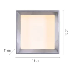 LED-Deckenlampe PURE Manhatten, stone, 1-flg., CCT