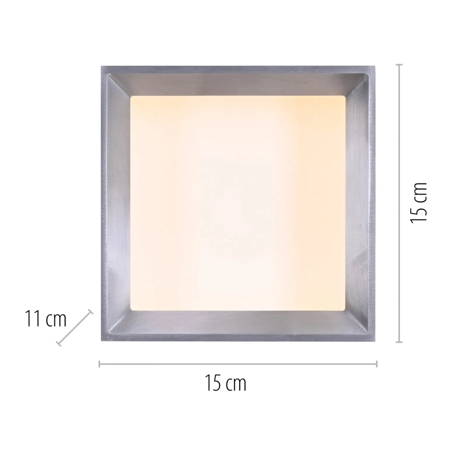 LED-Deckenlampe PURE Manhatten, stone, 1-flg., CCT