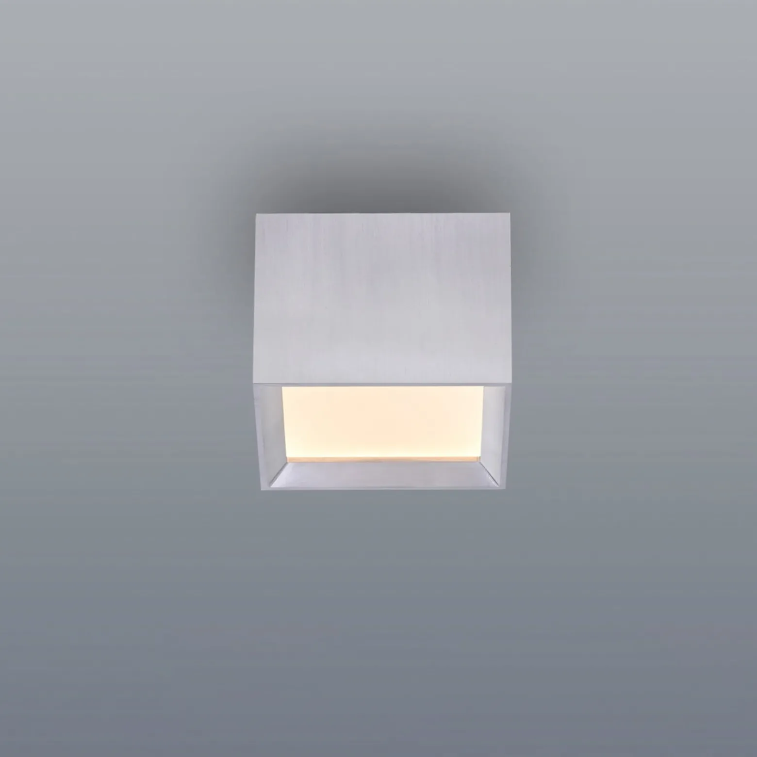 LED-Deckenlampe PURE Manhatten, stone, 1-flg., CCT