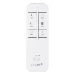 LED-Deckenlampe Rainer, Ø 40 cm, Holzoptik, Metall, CCT