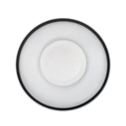 LED-Deckenlampe Redona, weiß/schwarz, Ø 50 cm, CCT, 3D