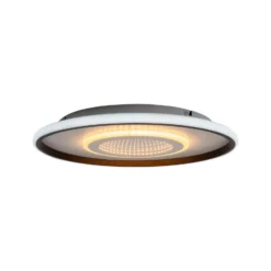 LED-Deckenlampe Redona, weiß/schwarz, Ø 50 cm, CCT, 3D