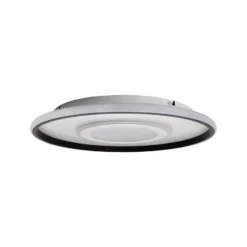 LED-Deckenlampe Redona, weiß/schwarz, Ø 50 cm, CCT, 3D