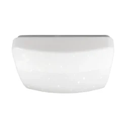 LED-Deckenlampe Reva Star 30 Square, weiß, Kunststoff, Stahl