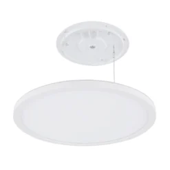 LED-Deckenlampe Sapana, weiß, Ø 42 cm, Kunststoff, IP44
