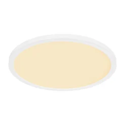 LED-Deckenlampe Sapana, weiß, Ø 42 cm, Kunststoff, IP44