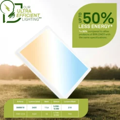LED-Deckenlampe Tava A, CCT, 29 x 29 cm, weiß, Fernbedienung