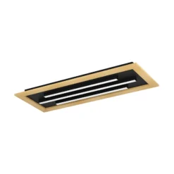 LED-Deckenlampe Tirrenara, Fernbedienung, 78x31cm