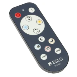 LED-Deckenlampe Tirrenara, Fernbedienung, 78x31cm